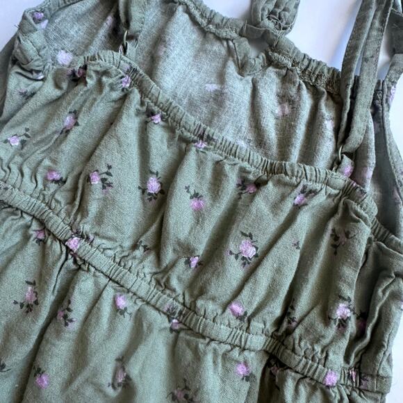 Art Class Cami Dress Girls Linen Floral - Picture 5 of 6